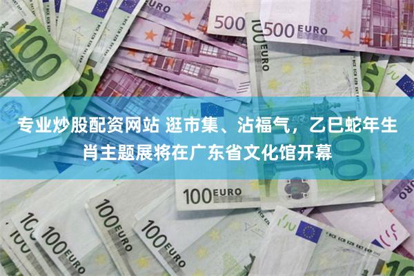 专业炒股配资网站 逛市集、沾福气，乙巳蛇年生肖主题展将在广东省文化馆开幕